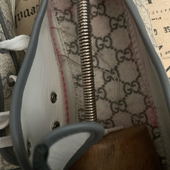 Size 13 Gucci California Canvas Supreme - Picture 6 of 7